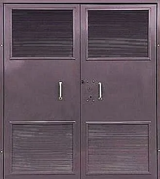 Нитроэмаль Дверь для трансформаторной/котельной (техническая) KT-23 - внешняя сторона