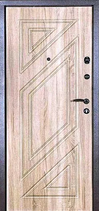 Входная дверь Stella-8 (МДФ Филенчатый / МДФ Шпон) - внутренняя сторона